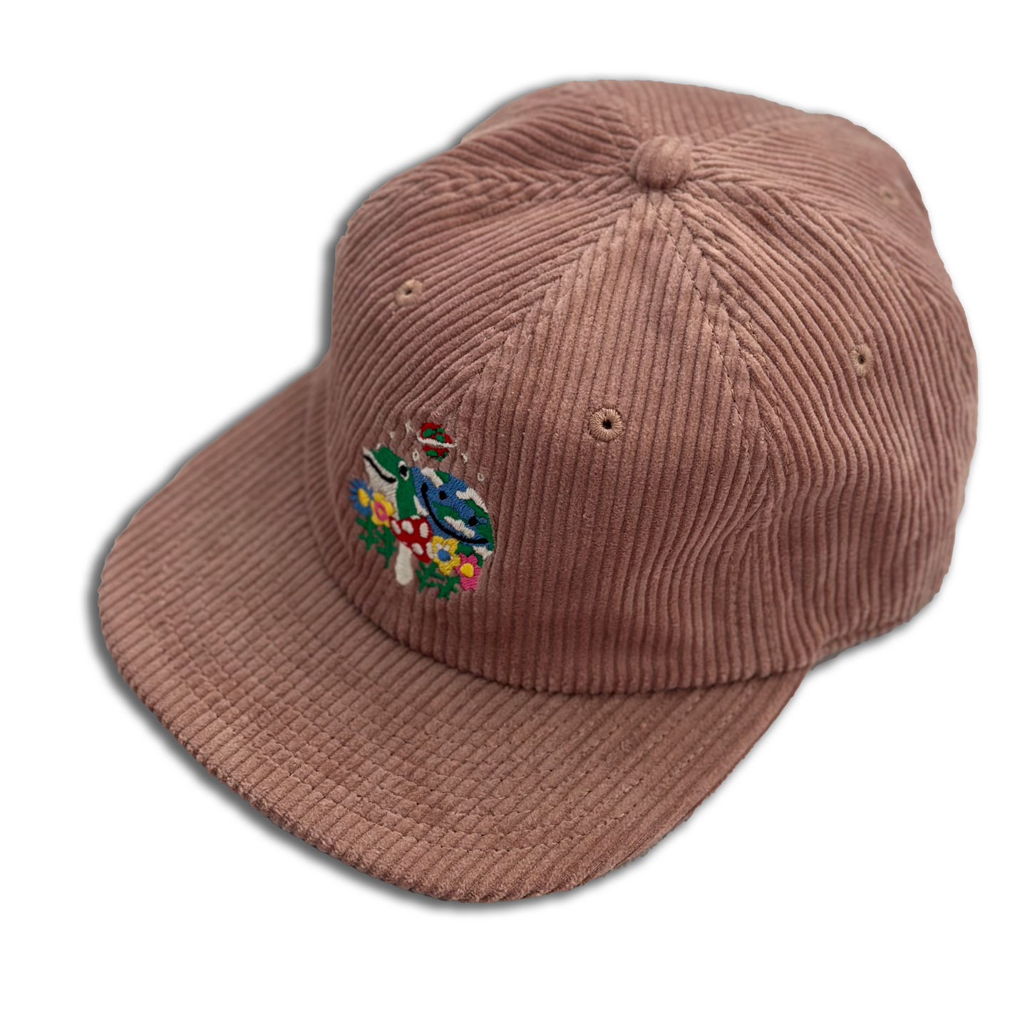 earth and stuff cap - mauve corduroy
