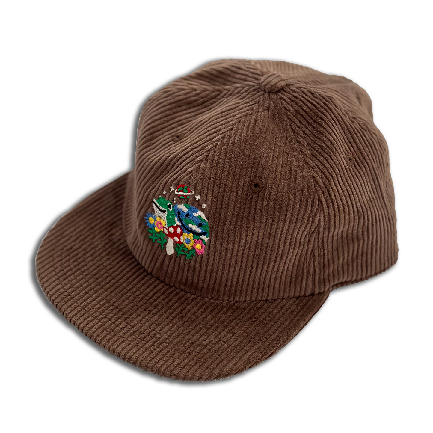 earth and stuff cap - walnut corduroy