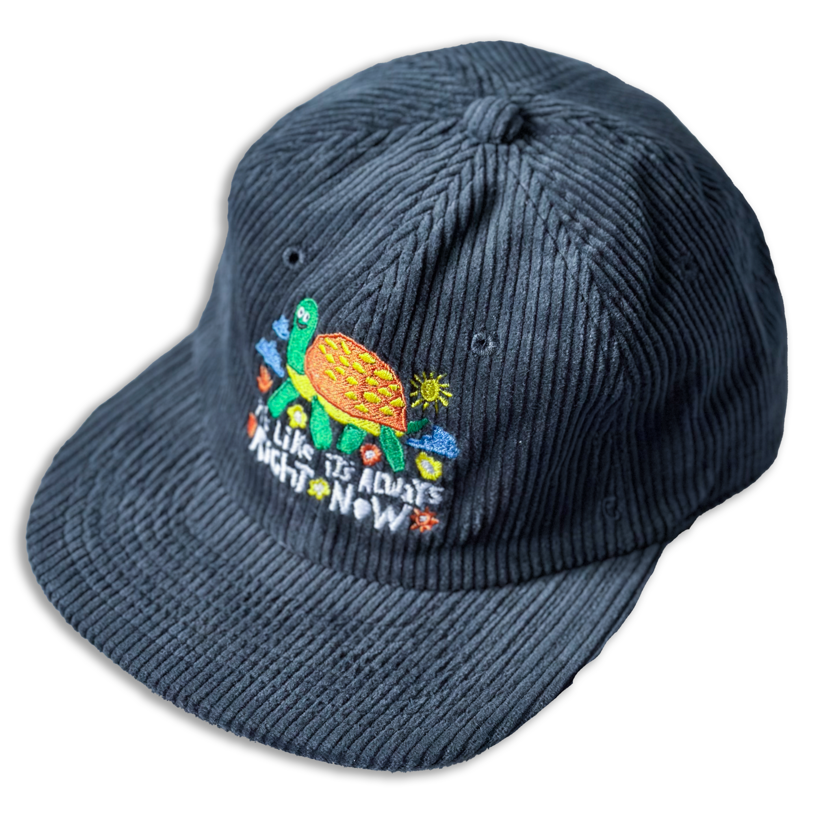 Blue 6 Panel Cap | Blue Strap Back Cap | Vision Bored