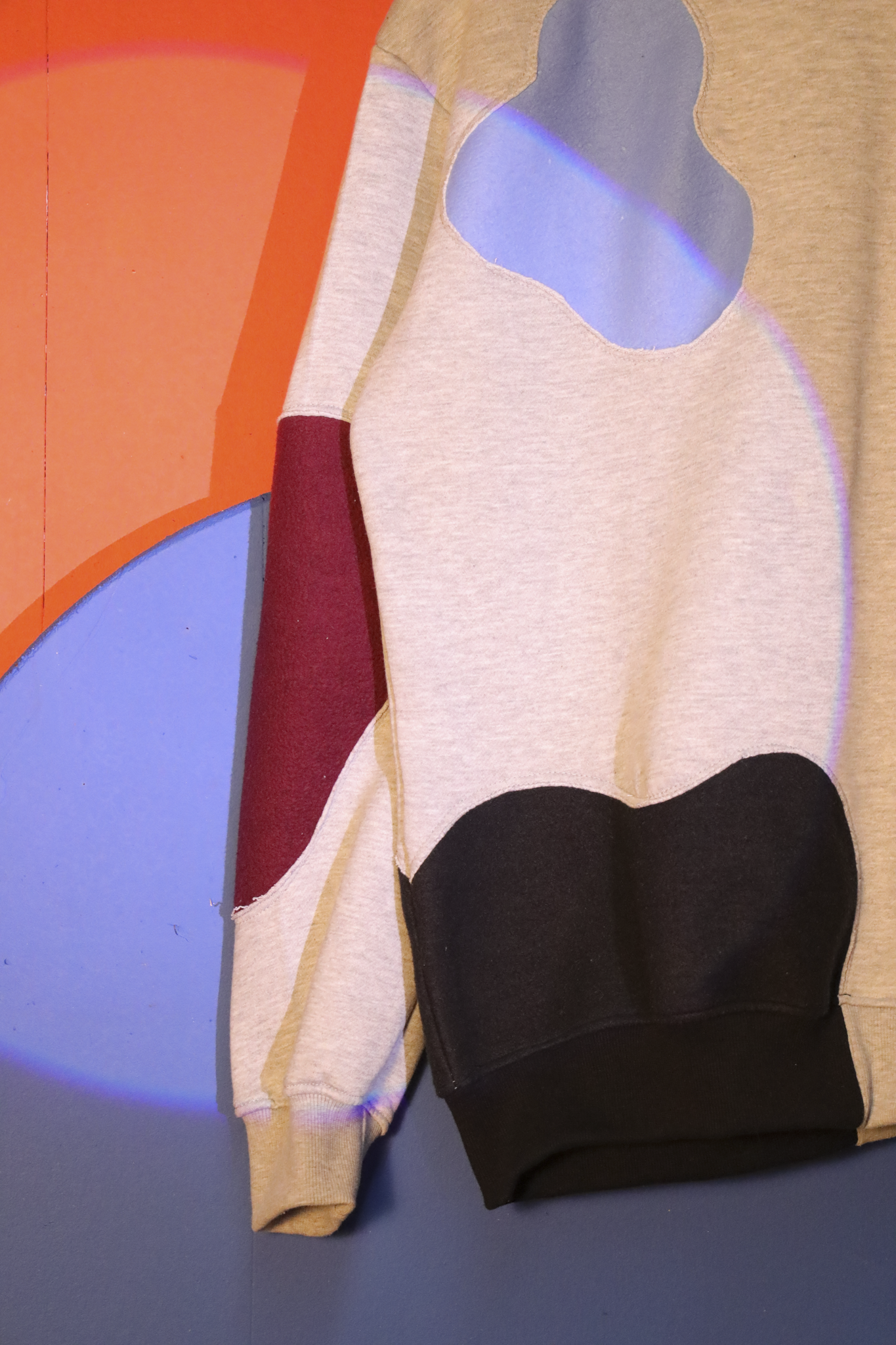 nice day crewneck - heather grey