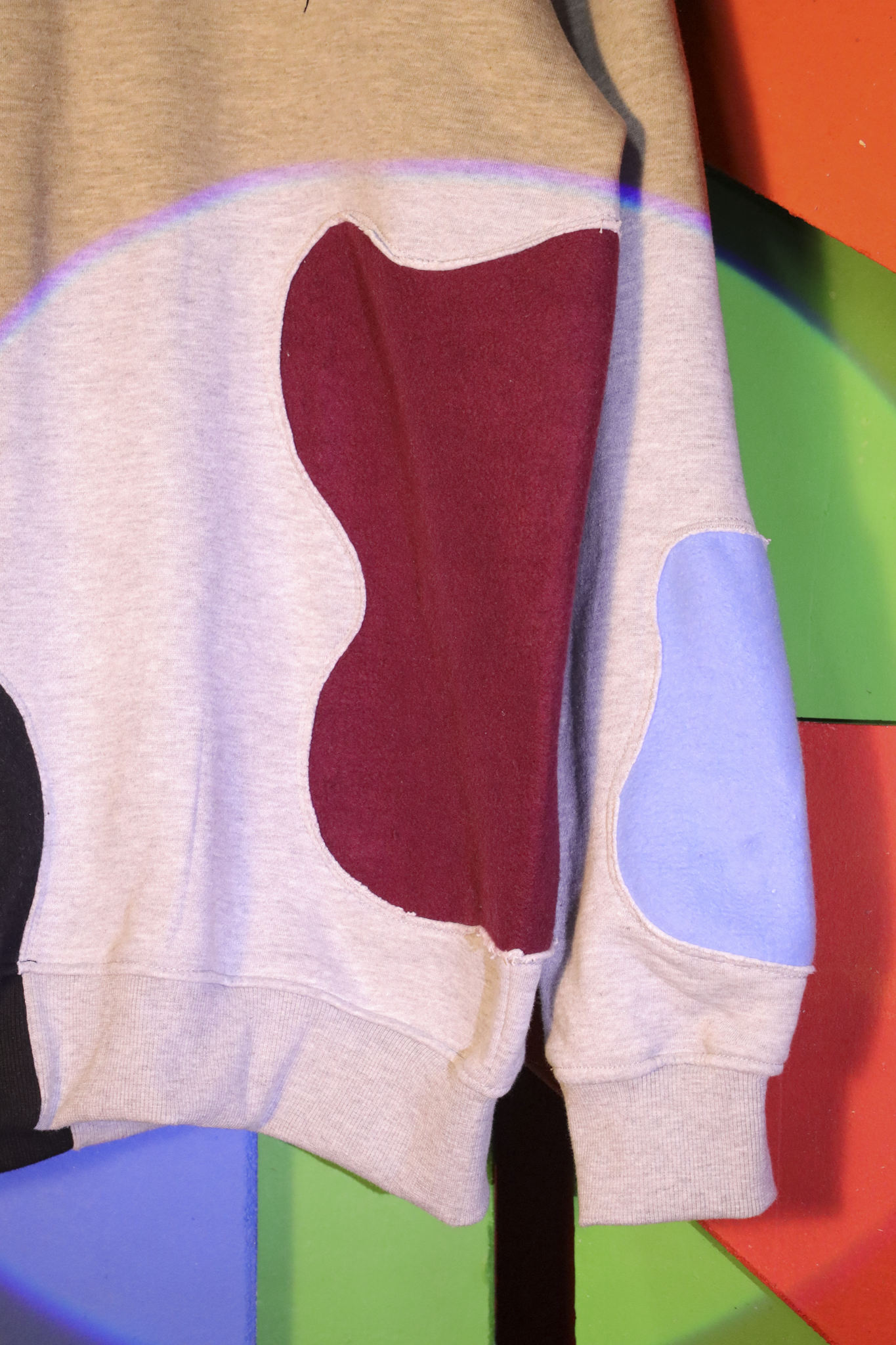 nice day crewneck - heather grey