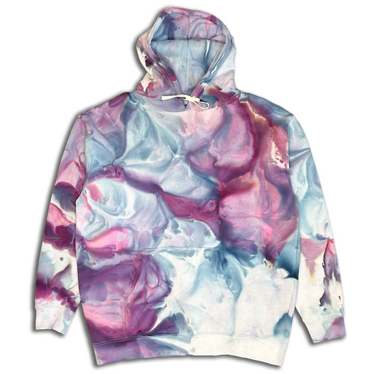 signature dyed hoodie - nebula