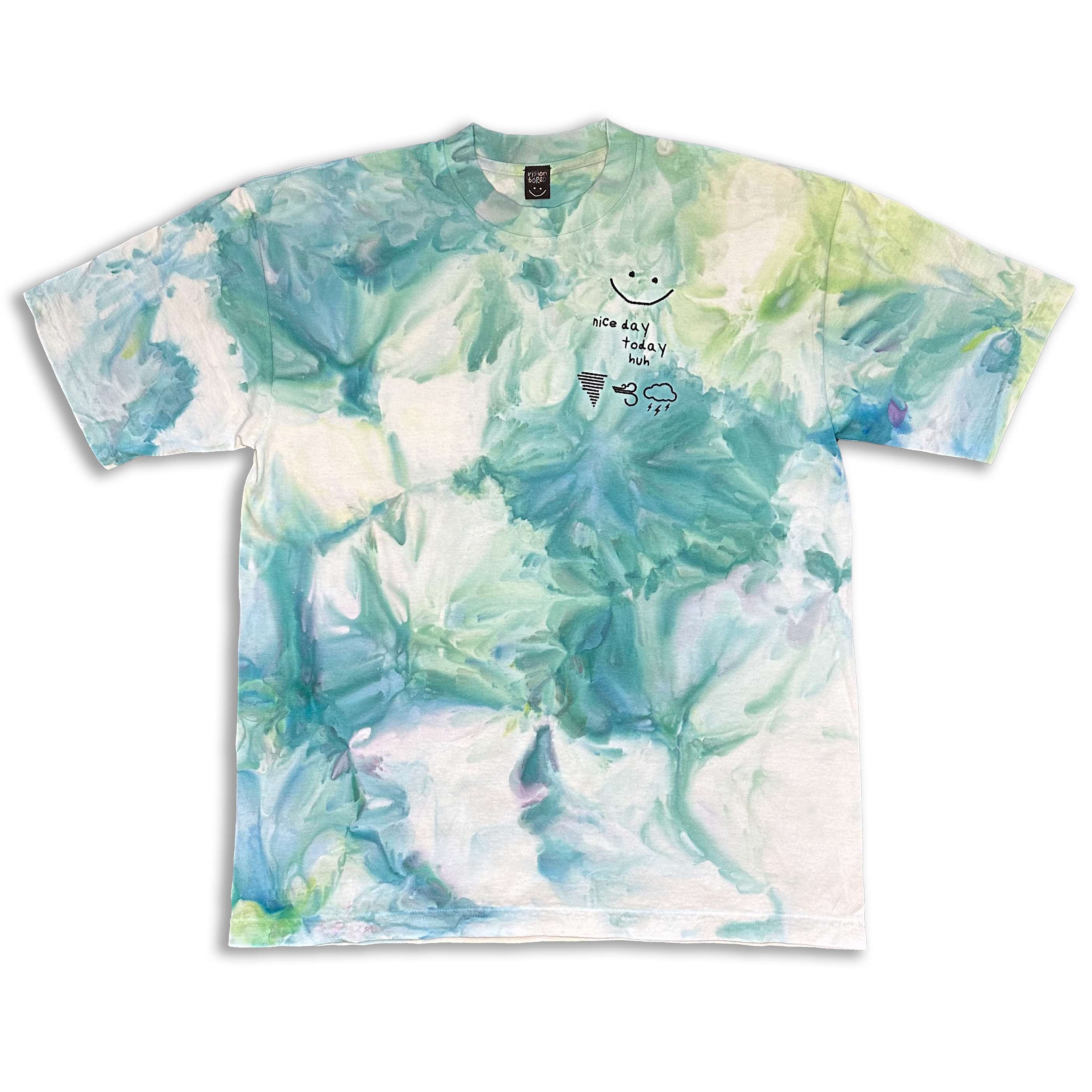 Tie Dye Short Sleeve Shirt | Short Sleeve Shirt | Vision Bored