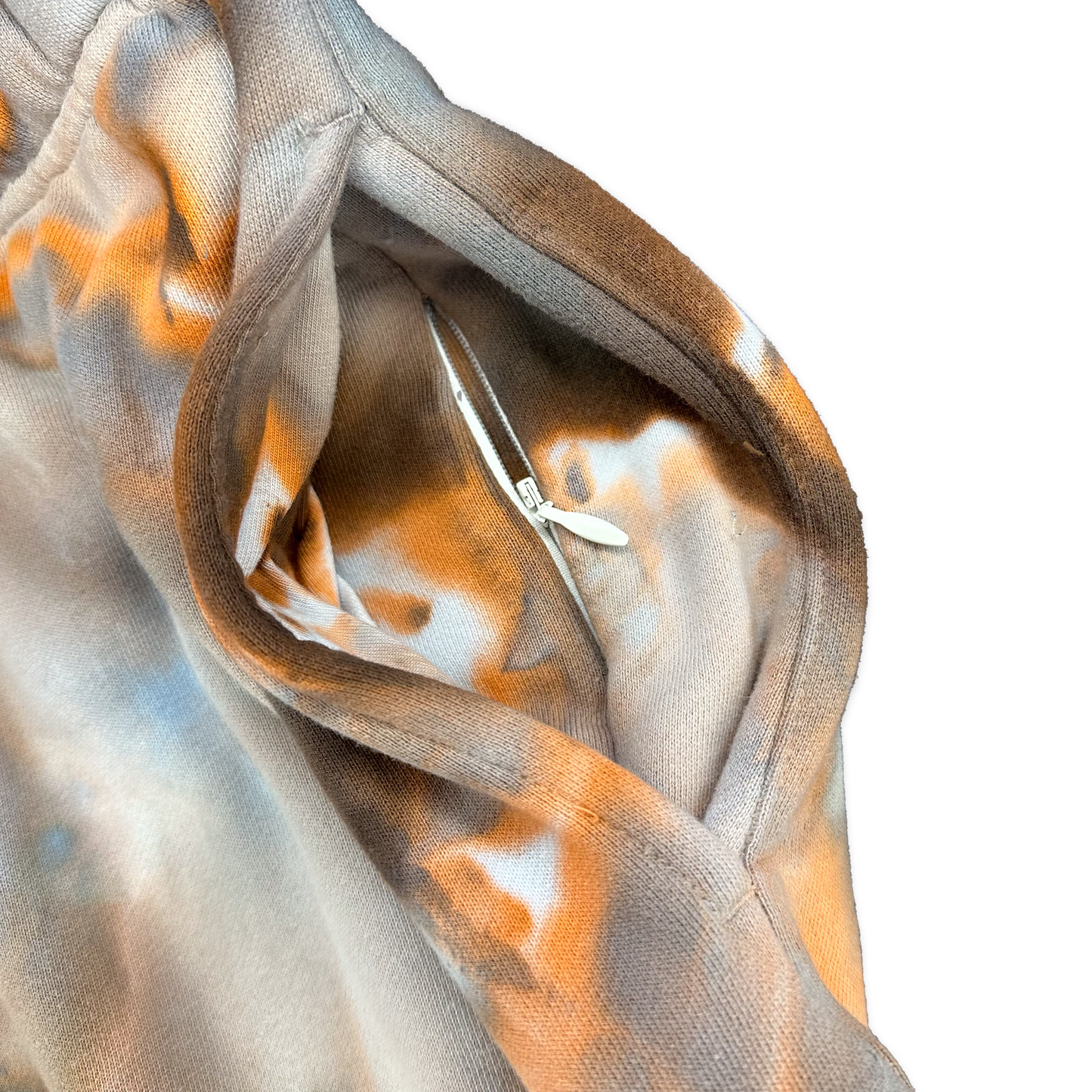 signature dyed sweatpants - burnt orange
