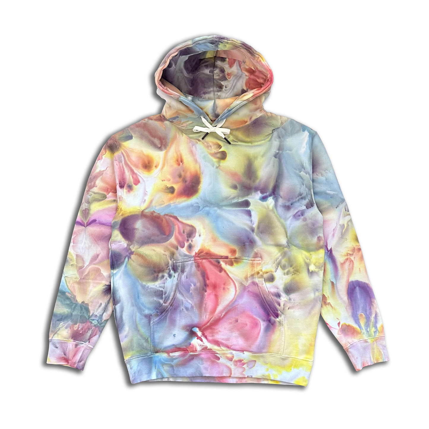 signature dyed hoodie - pastel